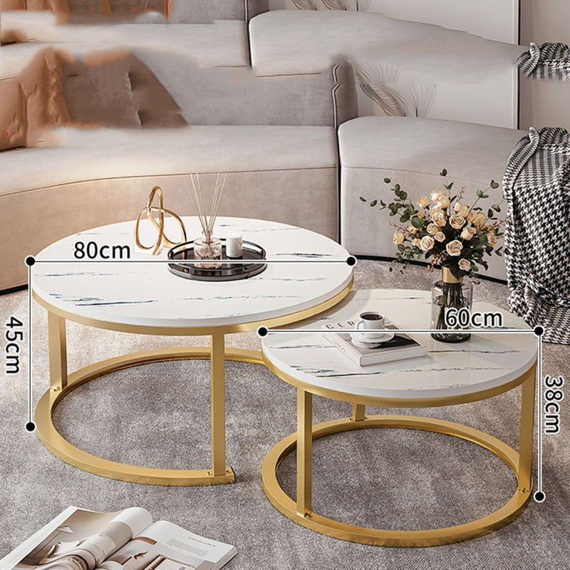 Luxury Coffee Table Decoration Living Room Round Tv Unit Furnitu Karensdreamhouse